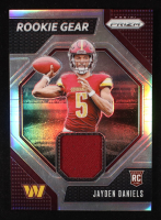 Jayden Daniels 2024 Panini Prizm Rookie Gear #2 RC at PristineAuction.com