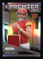 Jayden Daniels 2024 Panini Prizm Premier Jerseys #2 RC at PristineAuction.com
