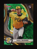 Paul Skenes 2024 Bowman's Best Green Mini-Diamond Refractors #53 RC #10/99 at PristineAuction.com