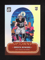 Brock Bowers 2024 Donruss Optic Uptowns #8 RC at PristineAuction.com
