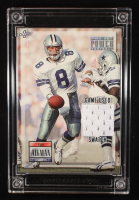 Troy Aikman 2024 Sportscards.com Jersey Fusion Football Edition Game-Used Material #TA96 at PristineAuction.com