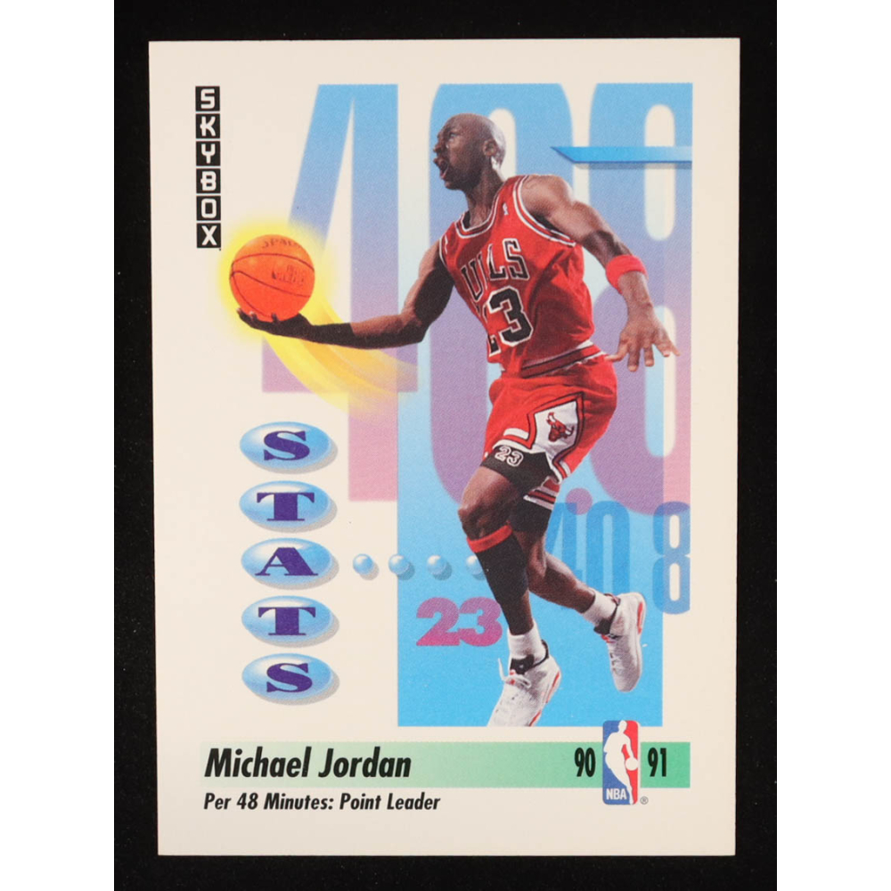 Michael Jordan 1991-92 SkyBox Points #307 at PristineAuction.com