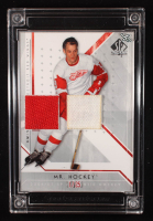 Gordie "Mr. Hockey" Howe 2025 Sportscards.com Jersey Fusion Hockey Edition Materials #GH65 #1/25 at PristineAuction.com
