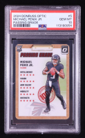 Michael Penix Jr. 2024 Donruss Optic Passing Grade #5 RC (PSA 10) at PristineAuction.com