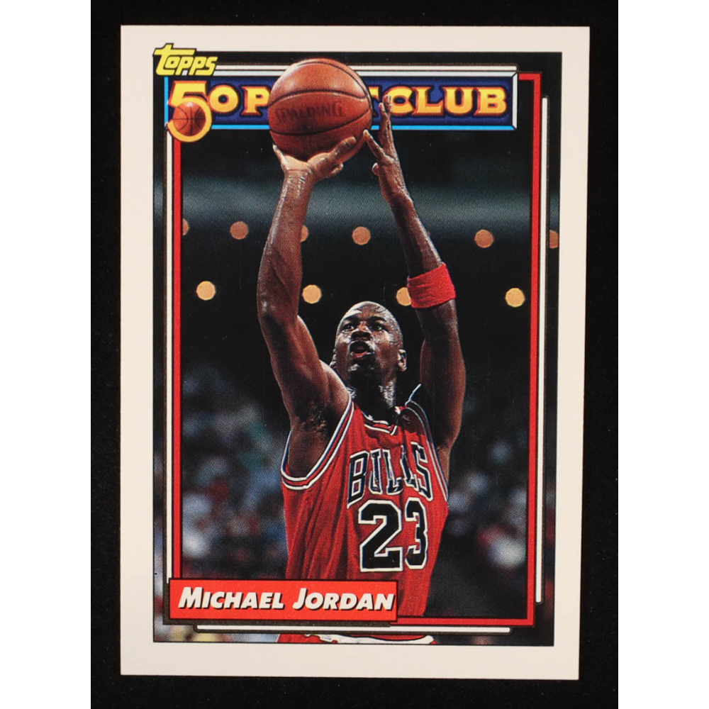 Michael Jordan 1992-93 Topps #205 50P at PristineAuction.com