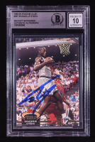 Shaquille O'Neal Signed 1992-93 Stadium Club #247 RC (Beckett | Auto Grade 10) at PristineAuction.com