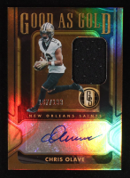 Chris Olave 2024 Panini Gold Standard Good as Gold Jersey Autographs #28 #167/199 at PristineAuction.com