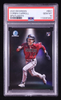 Corbin Carroll 2023 Bowman Chrome Bowman Spotlights #BS1 RC (PSA 10) at PristineAuction.com