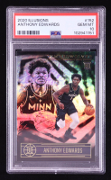 Anthony Edwards 2020-21 Panini Illusions #152 RC (PSA 10) at PristineAuction.com