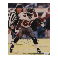 Derrick Brooks Signed Buccaneers 8x10 Photo Inscribed "Bucs" (JSA) at PristineAuction.com
