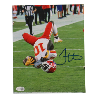 Tyreek Hill Signed Chiefs 8x10 Photo (JSA) at PristineAuction.com