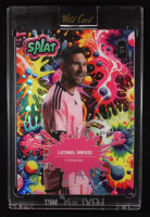 Lionel Messi 2024 Wild Card Splat Prismatic Tie Dye #SBTIE01-LM4 #1/1 at PristineAuction.com