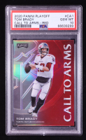 Tom Brady 2020 Playoff Call to Arms Red #1 (PSA 10) at PristineAuction.com