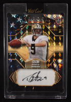 Drew Brees 2024 Wild Card Auto Mania American FB Hexagon Geometric Refractors Eagle #AMAHDB #1/1 at PristineAuction.com