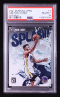 Stephen Curry 2021-22 Donruss Optic Splash! #1 (PSA 10) at PristineAuction.com