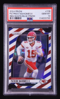 Patrick Mahomes II 2024 Panini Prizm Prizms Red White and Blue #138 (PSA 10) at PristineAuction.com
