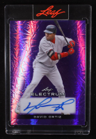 David Ortiz 2024 Leaf Electrum Autographs Purple #BADO1 #2/7 at PristineAuction.com