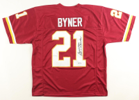 Earnest Byner Signed Jersey Inscribed "Hail To The Redskins" (PSA) at PristineAuction.com
