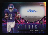Malik Nabers 2024 Topps Midnight Rookie Horizon Signatures #RHSMN RC at PristineAuction.com