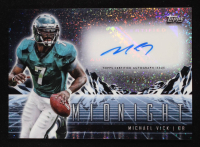 Michael Vick 2024 Topps Midnight Horizon Signatures Winter Solstice #HZSMV #18/35 at PristineAuction.com