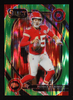 Patrick Mahomes II 2024 Select Prizm Neon Green Shock #223 #409/499 at PristineAuction.com