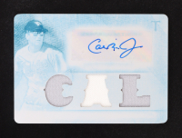 Cal Ripken Jr. 2018 Topps Triple Threads Autograph Relics Printing Plates Cyan #TTARCR1 #1/1 at PristineAuction.com