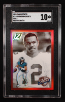 Jalen Hurts / Randall Cunningham 2024 Zenith Idols Red #2 #4/49 (SGC 10) at PristineAuction.com
