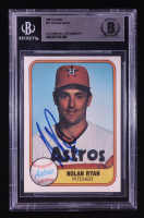 Nolan Ryan Signed 1981 Fleer #57 (BGS) at PristineAuction.com