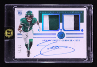 Ahmad Gardner 2022 Panini Encased Rookie Dual Swatch Signatures Sapphire #19 RC #13/25 at PristineAuction.com