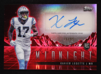 Xavier Legette 2024 Topps Midnight Rookie Horizon Signatures Twilight #RHSXL #70/99 RC at PristineAuction.com