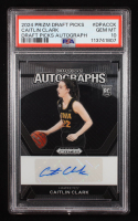 Caitlin Clark 2024-25 Panini Prizm Draft Picks Draft Picks Autographs #39 RC (PSA 10) at PristineAuction.com