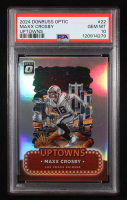 Maxx Crosby 2024 Donruss Optic Uptowns #22 (PSA 10) at PristineAuction.com