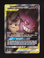 Gengar & Mimikyu GX 2019 Pokemon Sun & Moon Team Up #164 Holo at PristineAuction.com