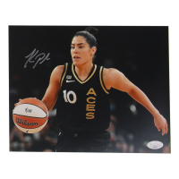 Kelsey Plum Signed Aces 8x10 Photo (JSA) at PristineAuction.com