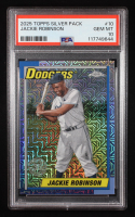 Jackie Robinson 2025 Topps '90 Topps Silver Pack Chrome #T90C10 (PSA 10) at PristineAuction.com