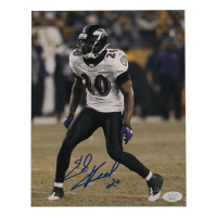 Ed Reed Signed Ravens 8x10 Photo (JSA) at PristineAuction.com