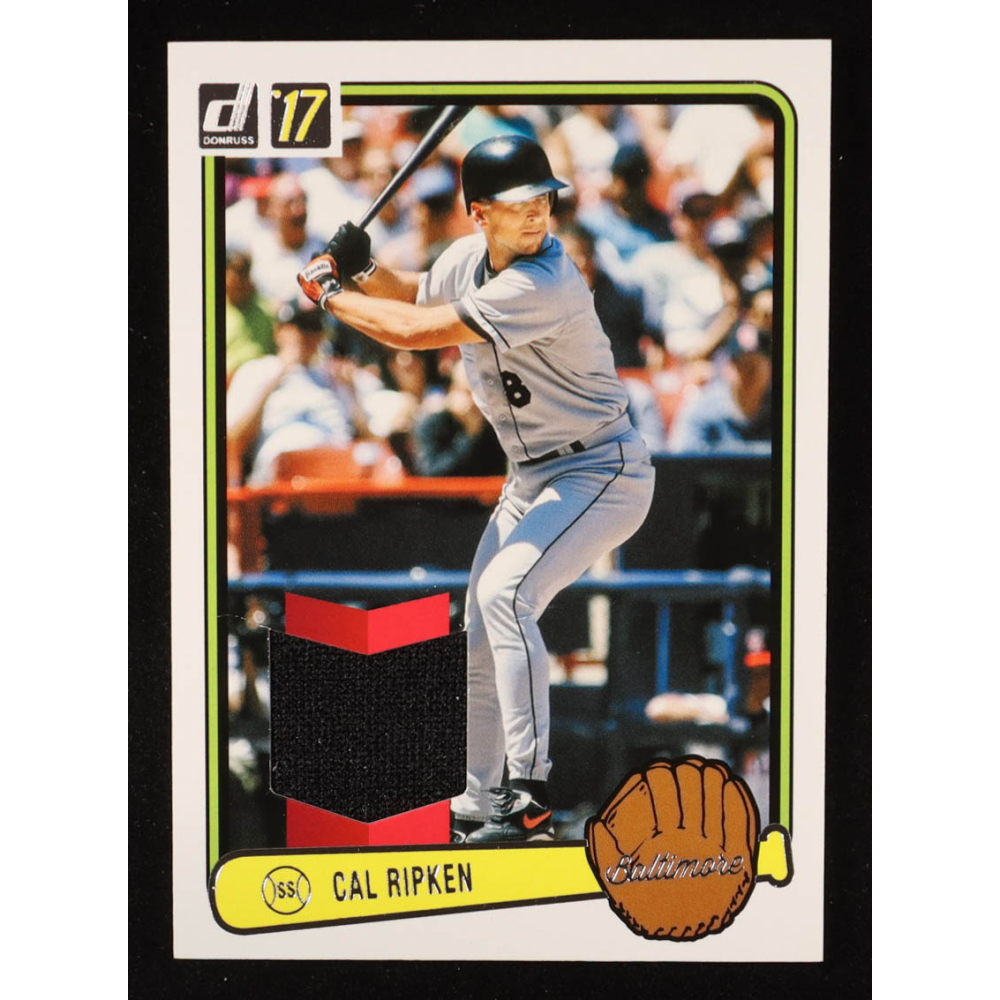 Cal Ripken Jr. 2017 Donruss '83 Retro Materials #4 at PristineAuction.com