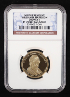 2009-S U.S. Presidential Proof $1 Coin - William H. Harrison 9th President (NGC PF70 ULTRA CAMEO) at PristineAuction.com
