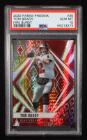 Tom Brady 2020 Panini Phoenix Fire Burst #35 (PSA 10) at PristineAuction.com
