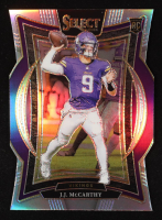 J.J. McCarthy 2024 Select Prizm Silver Die Cut #24 RC at PristineAuction.com