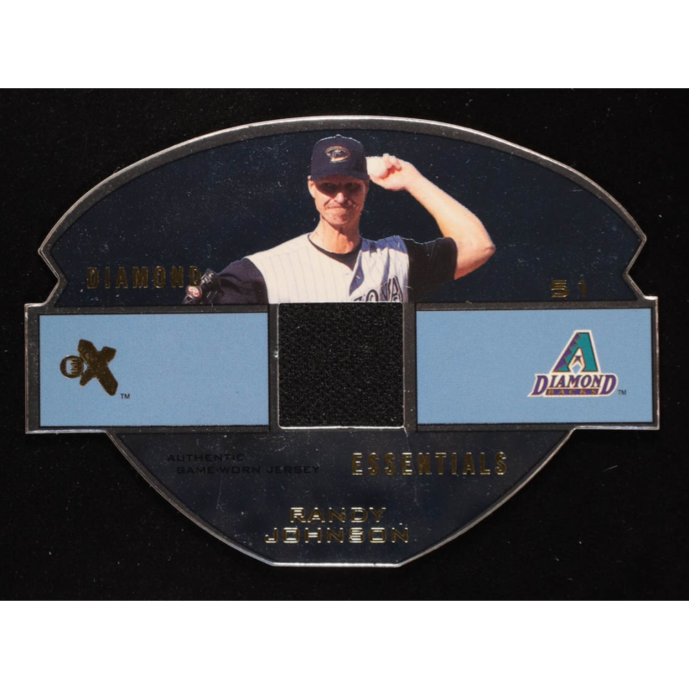 Randy Johnson 2003 E-X Diamond Essentials Game Jersey 245 #RJ #011/245 at PristineAuction.com