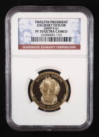 2009-S U.S. Presidential Proof $1 Coin - Zachary Taylor 12th President (NGC PF70 ULTRA CAMEO) at PristineAuction.com