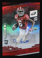 Devonta Smith 2021 Prestige Xtra Points Signatures Premium Red #211 RC at PristineAuction.com