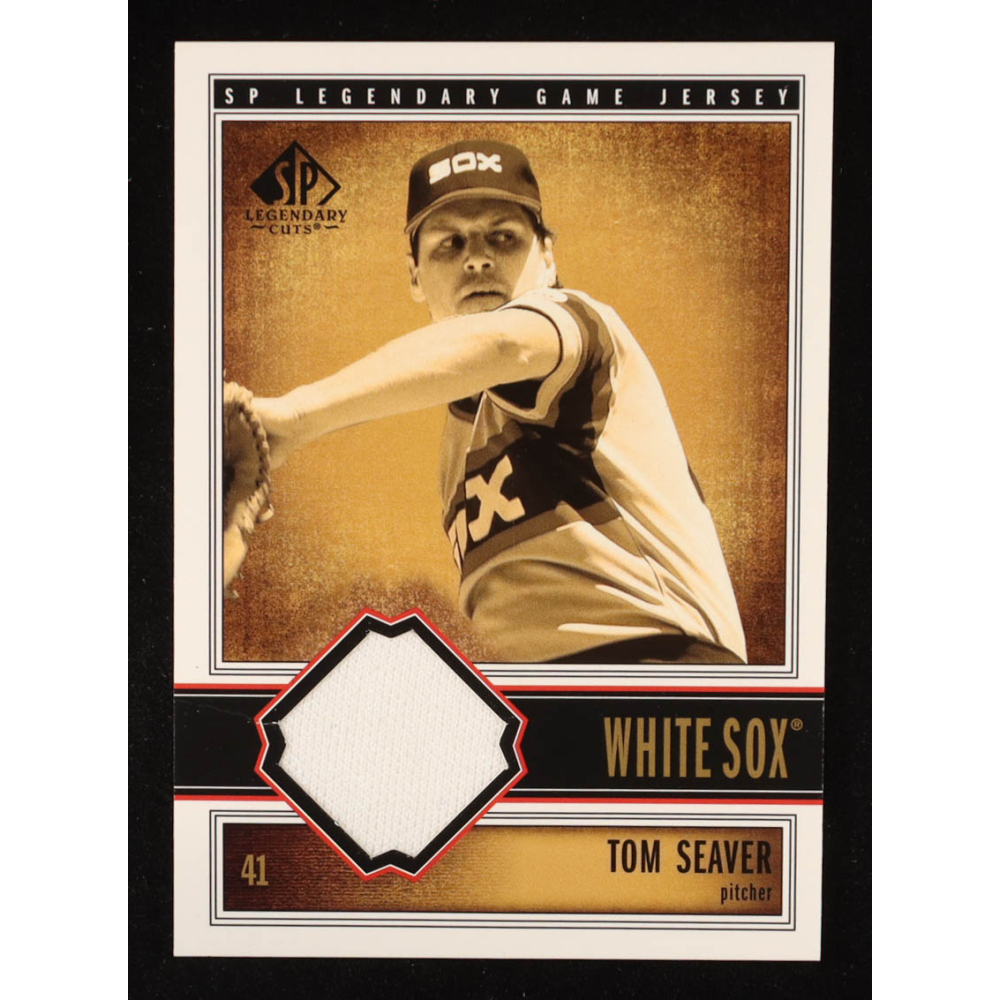 Tom Seaver 2002 SP Legendary Cuts Game Jersey #JTSE at PristineAuction.com