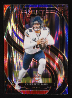Caleb Williams 2024 Select Prizm Red and Blue Shock #114 RC at PristineAuction.com