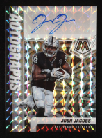 Josh Jacobs 2021 Panini Mosaic Autographs Mosaic #9 at PristineAuction.com