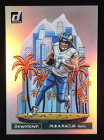 Puka Nacua 2024 Donruss Downtown! #20 at PristineAuction.com