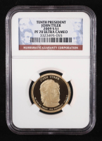 2009-S U.S. Presidential Proof $1 Coin - John Tyler 10th President (NGC PF70 ULTRA CAMEO) at PristineAuction.com