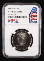 2004-S Kennedy Half Dollar Clad Proof (NGC PF69 ULTRA CAMEO) at PristineAuction.com