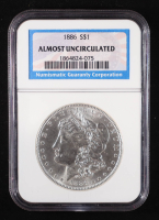 1886 Morgan Silver Dollar (NGC AU) at PristineAuction.com
